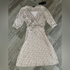 Elegant Floral Midi Dress